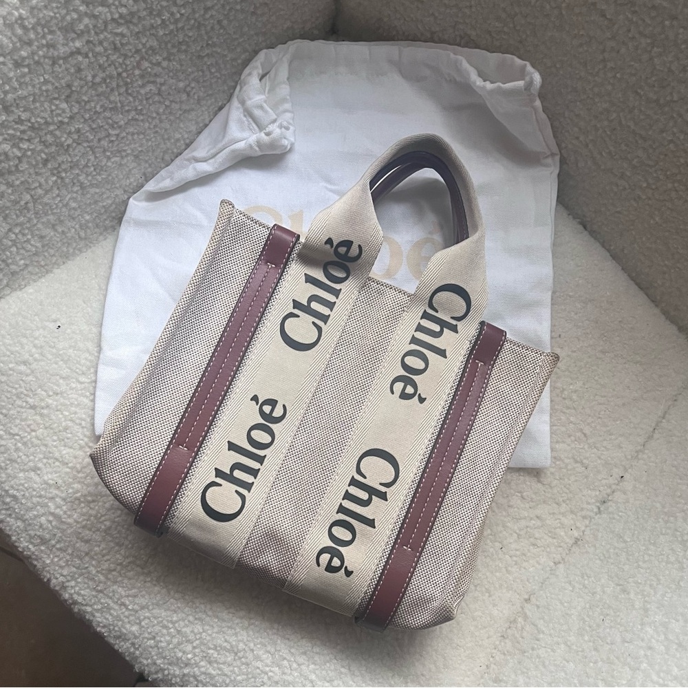 Chloe woody tote